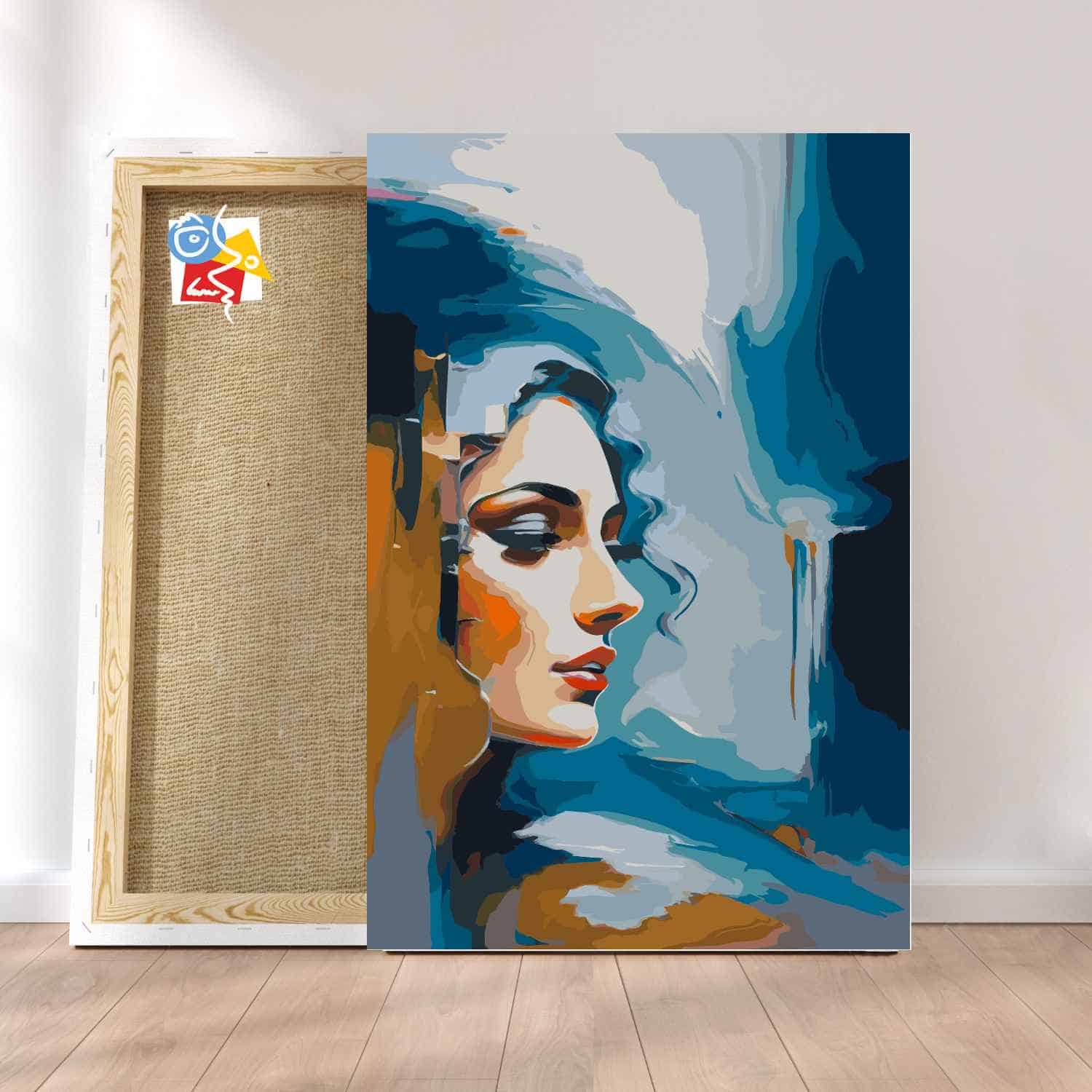 Fotografia De Retrato Abstrato PINTURA EXPRESSIONISMO A ÓLEO PINTURA