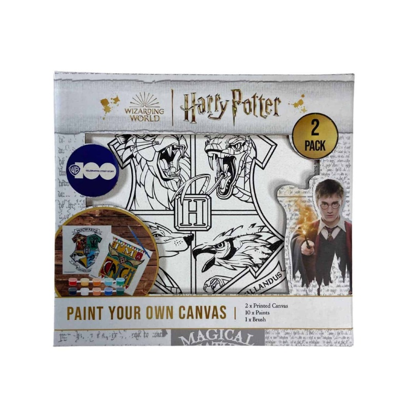 Pacote de 2 pinturas em tela - Harry Potter